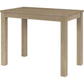 Tiburon Counter Dining Table in Drifted Sand Beige Wood